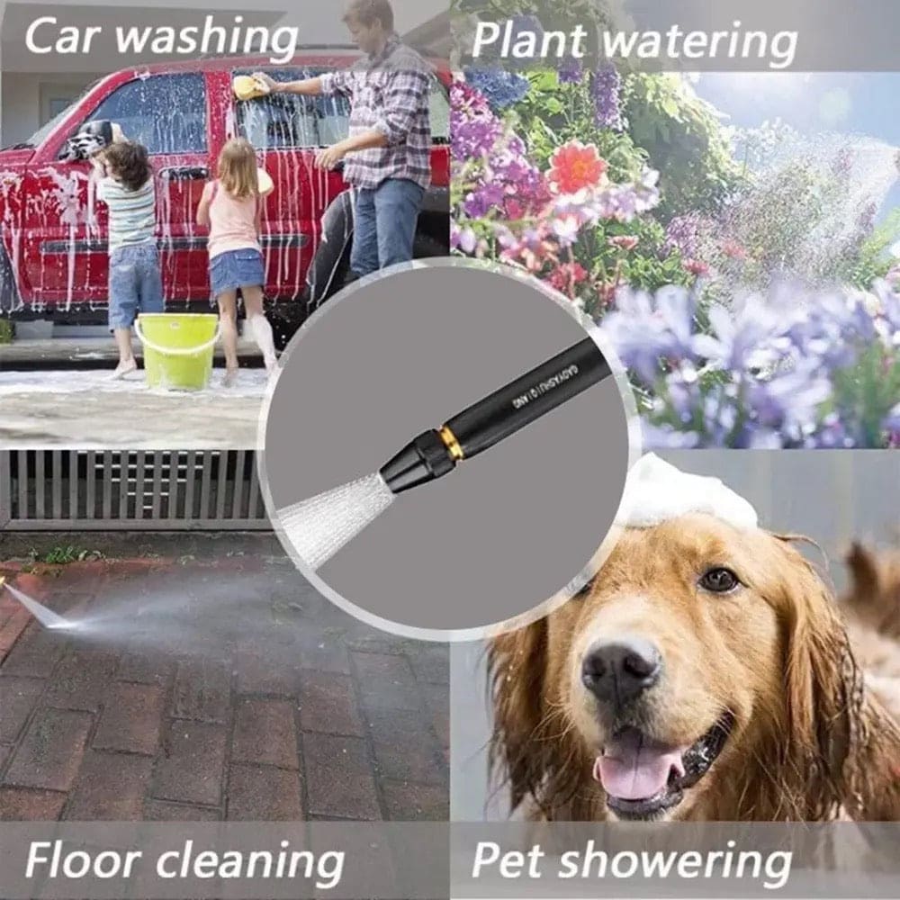 Adjustable High Pressure Squirt Water Gun, Aluminum Alloy Spray Nozzle, Spray Sprinkler High Pressure Direct Spray Garden Hose, Sprinkler System Pressure Washer, Car Wash Watering Gun Cleaning Tool Adjustable High Pressure Squirt Water Gun, Aluminum Alloy Spray Nozzle, Spray Sprinkler High Pressure Direct Spray Garden Hose, Sprinkler System Pressure Washer, Car Wash Watering Gun Cleaning Tool